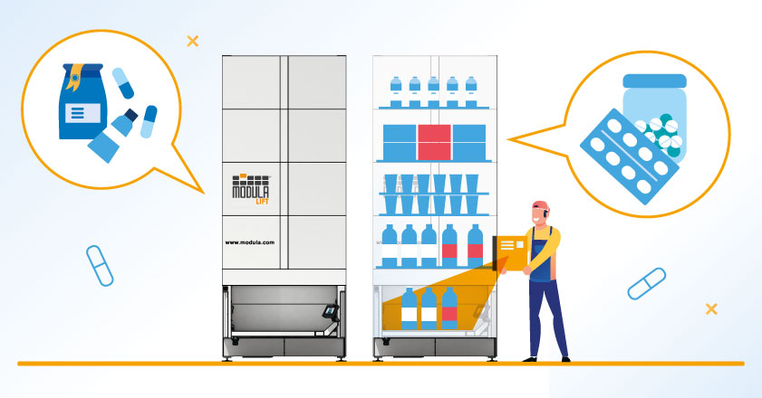 Automatic Storage Systems For The Pharmaceutical Sector: Modula’s Solutions